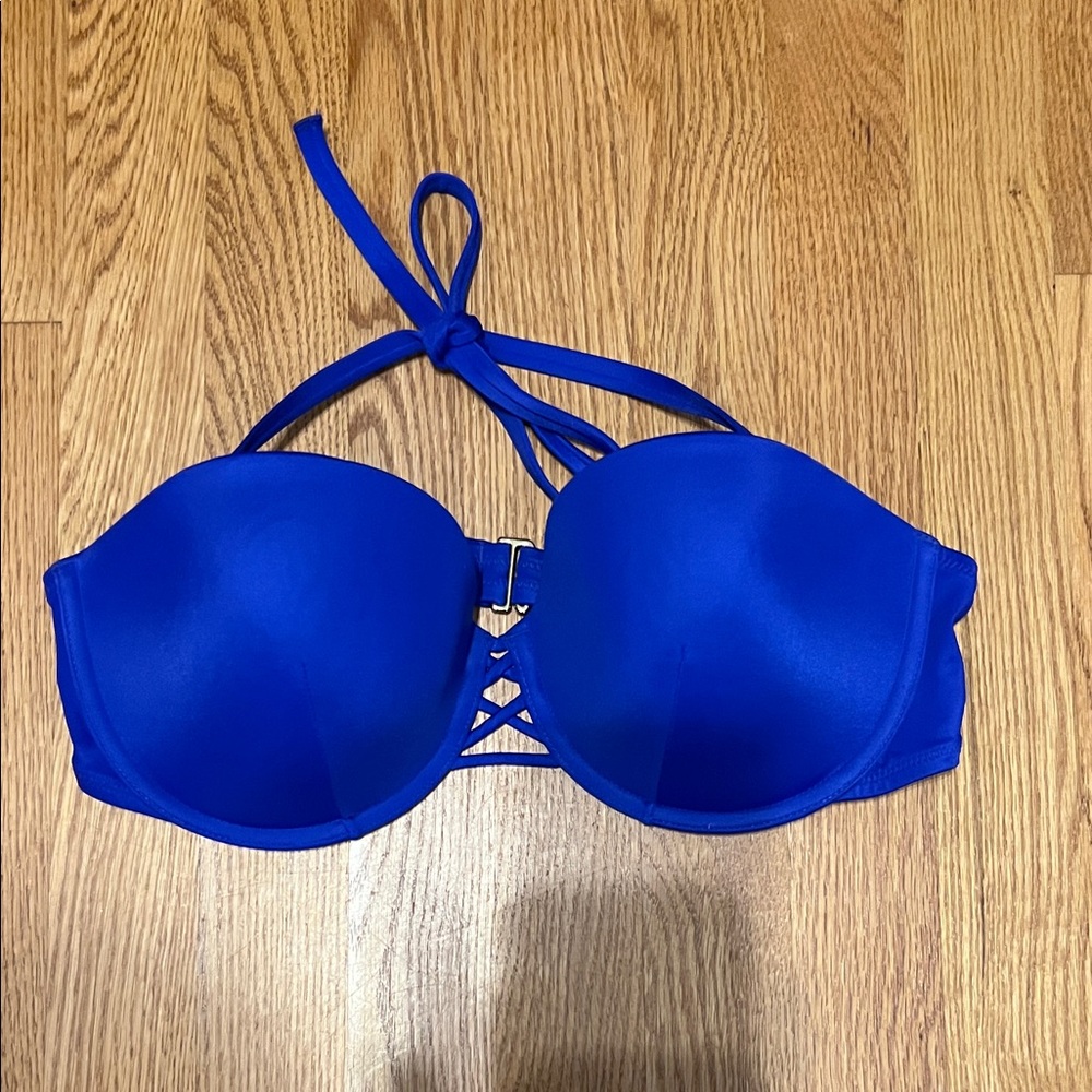Victoria's Secret Vibrant Blue Bikini Top